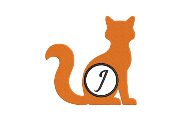 Cat Letter I: A Craft Fair-Ready Embroidery Design