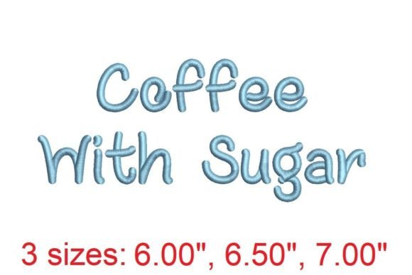 Coffee with Sugar: A Craft Fair Embroidery Review