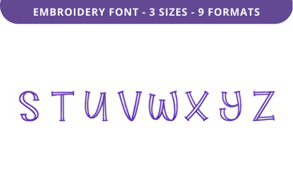 Flat Alfredo Font S to Z