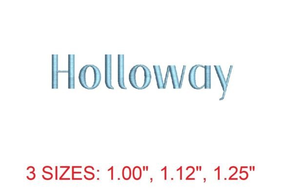 Holloway Font: A Boutique Embroidery Designer’s Review