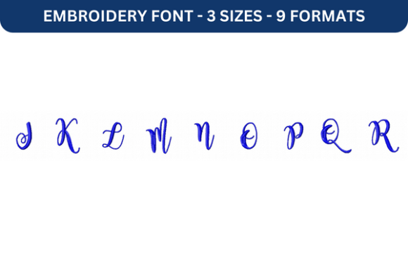 Magnolia Sky Font Upper J to R