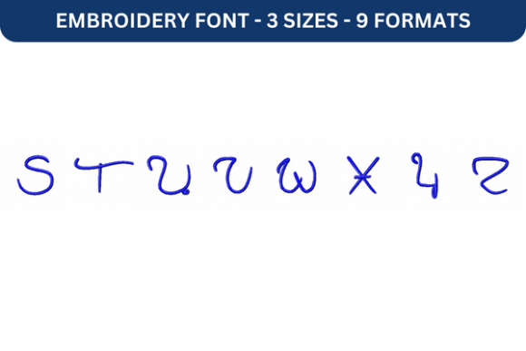 Marguerite Font Upper S to Z