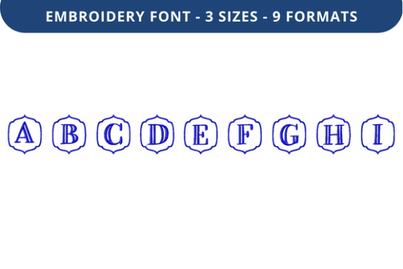 Ornatia Font a to I: A Seasonal Embroidery Review