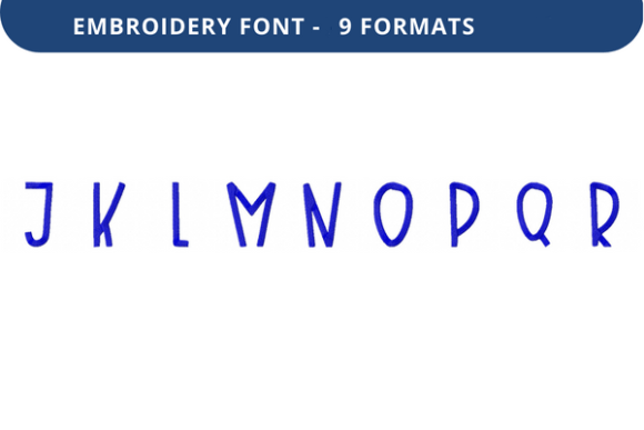 Play Pen Font J to R: A Smart Choice for Small Business Embroidery