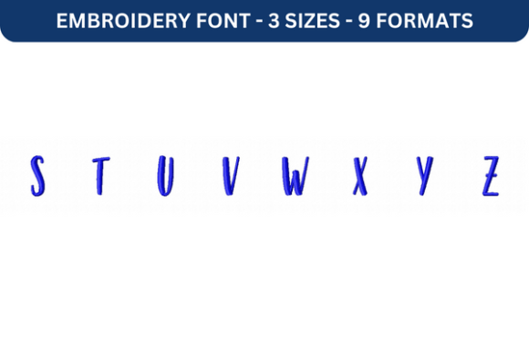 Strawberry Blossom Font Upper S to Z